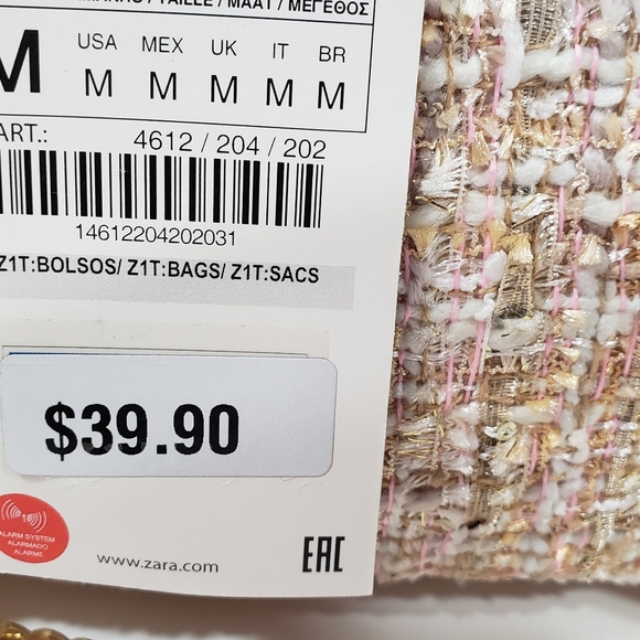 ZARA Banana Sequin Patch New Sneakers and Purse - Picture 13 of 13